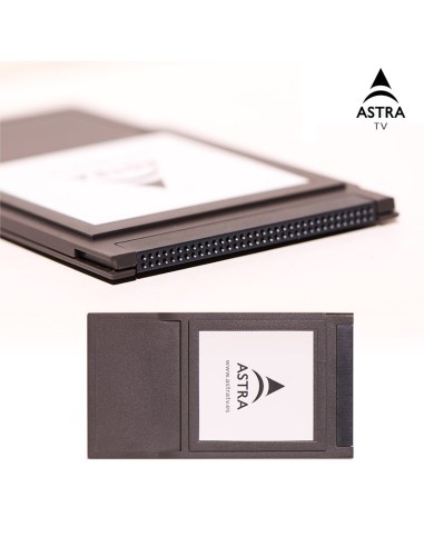 PCMCIA Astra TV | Plataforma para ver los canales de la TDT española por satélite Astra 19,2ºE