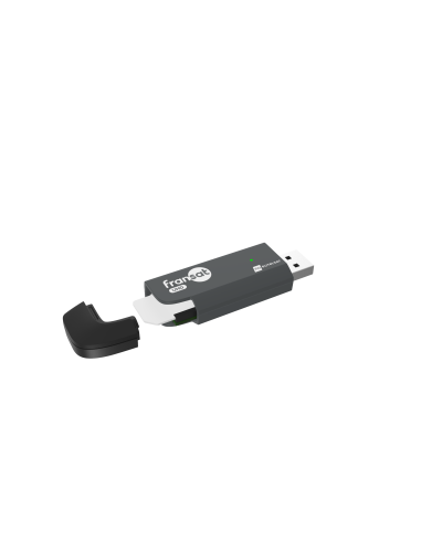 Clé TV Fransat UHD: Pincho USB para ver los canales franceses de la TNT en 4K UHD por satélite vía Eutelsat 5ºO