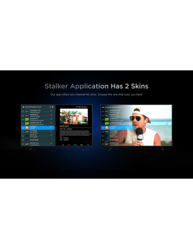 Gigablue X1 Pro 4K – Decodificador satélite & TV Box Android 12 para IPTV/OTT y reproductor multimedia | Interfaz1