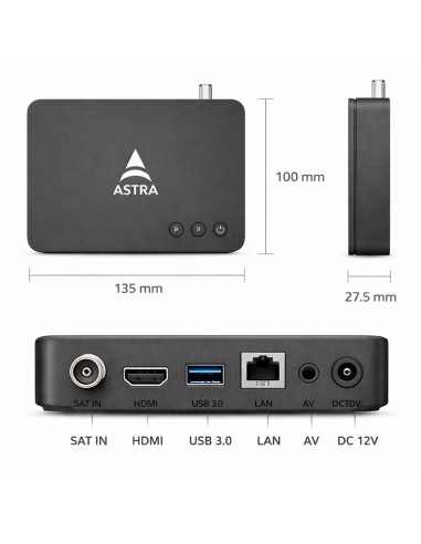 Astra TV: Decodificador oficial