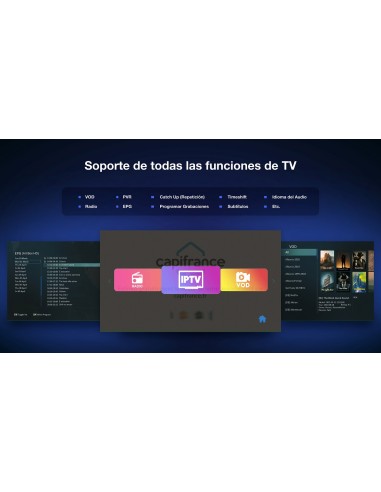Qviart OG3ws: Receptor satélite OTT Linux Multistream | IPTV Stalker, Xtream, M3U | WiFi 2.4 GHz | YouTube y multimedia