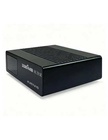 Zgemma H8.2H SE | Decodificador Linux E2 Combo 4K UHD DVB-S2 + DVB-T2/C, WiFi 2.4GHz incorporado, Cortex-A53 Quad Core