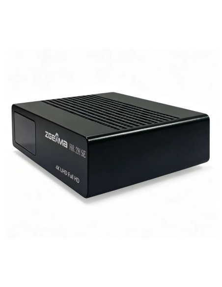 Zgemma H8.2H SE | Decodificador Linux E2 Combo 4K UHD DVB-S2 + DVB-T2/C, WiFi 2.4GHz incorporado, Cortex-A53 Quad Core