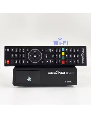 Zgemma H8.2H+ | Receptor Linux Enigma2 Combo (Satélite, TDT y Cable). Wifi incorporado. Receptor, frontal y mando a distancia