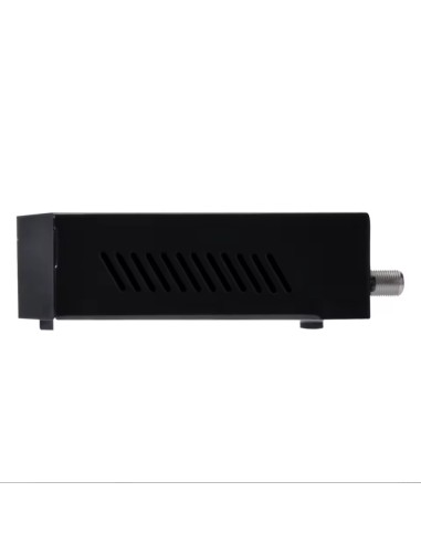 Freesat V8X-II - Receptor satélite Full HD DVB-S2X con WiFi integrado. Lateral del receptor, chasis, ventilación