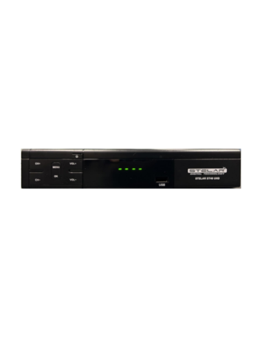 Stelar ST40 UHD: Decodificador satélite 4K Ultra HD - Idéntico al Iris 2200 UHD 🛒 Comprar Stelar ST40 UHD