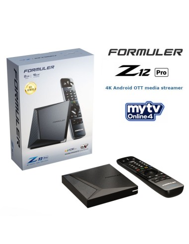 Formuler Z12 Pro: Receptor IPTV de calidad | Caja, receptor y mando a distancia Bluetooth 🛒 Comprar Formuler Z12 Pro