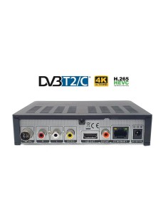 Receptor TDT 4K Amiko Impulse 4K - DVB-T2/C, 4K Ultra HD 2160p, H.265 HEVC, Lector de tarjetas, Grabación y Timeshift 2