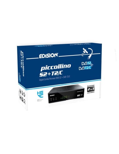 Edision Piccollino S2+T2/C Combo | Caja | Comprar