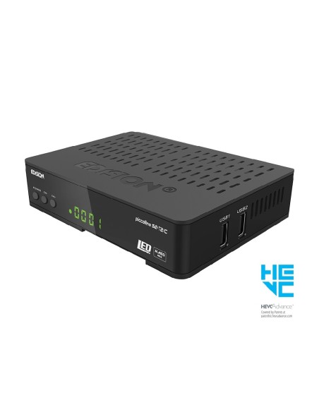 Edision Piccollino S2+T2/C Combo | Frontal y lateral chasis | Comprar