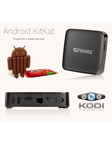 Revez Qdroid SE Android Smart TV Box KODI