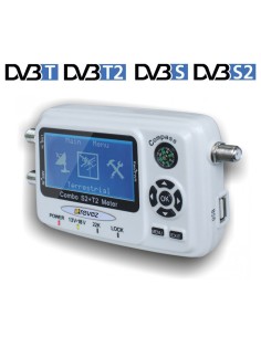 Programable Satfinder USB  DVB-S2+DVB-T2 Revez STC60