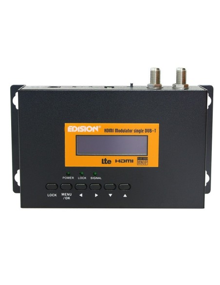 Modulador Edision DVB-T HD COFDM con entrada HDMI y Filtro LTE Modulador Edision DVB-T HD COFDM con entrada HDMI y Filtro LTE