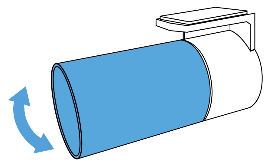 Manual en español AZDome M330 Max - Ajustar cuerpo de la cámara