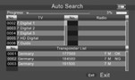 Medidor Satlink 5150: Manual en español - Búsqueda automática DVB-T2