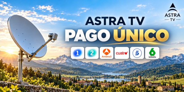Astra TV | Pago único: sin cuotas y sin gestiones