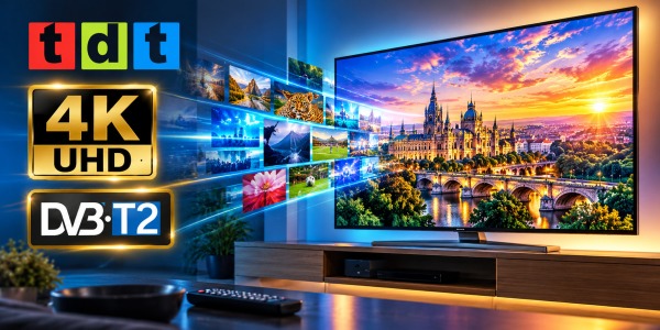 TDT 2026: nuevos canales, cambio a UHD 4K y DVB-T2