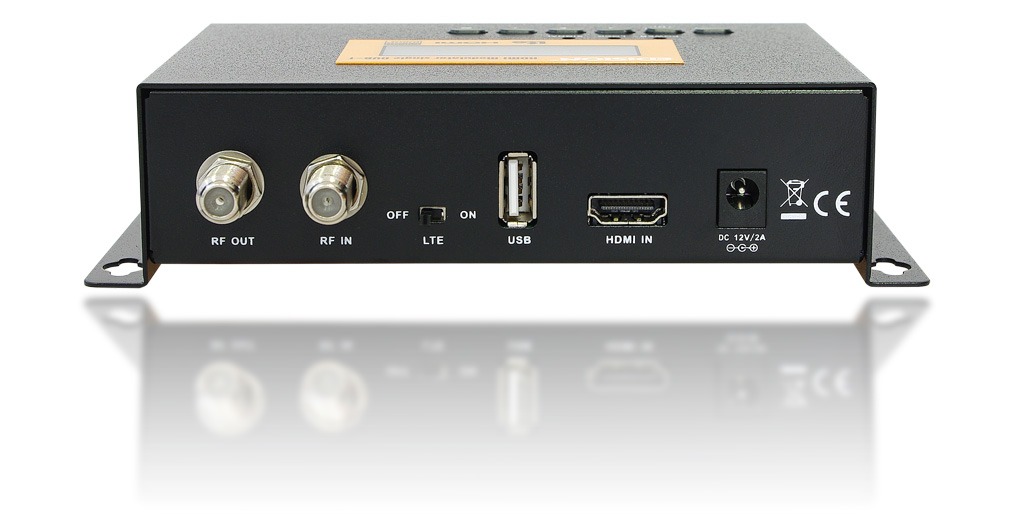 Modulador Edision DVB-T HD COFDM con entrada HDMI y Filtro LTE